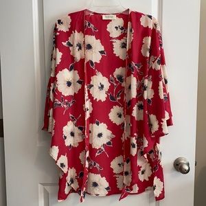 Floral kimono
